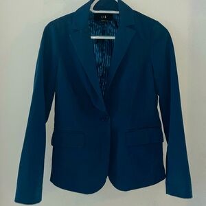 Blue Satin-Lined Blazer